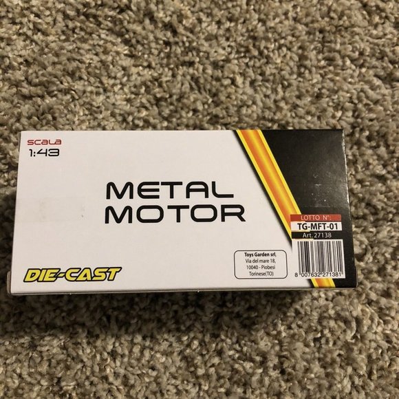 Metal Motor Fast Race Retrocarica Product Of Italy Die Cast 1:43 - Picture 4 of 6